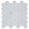 Andova Tiles SAMPLE Channing 2 x 2 Marble Honeycomb Mosaic Floor Use Tile SAM-ANDCHA127 - alternate 6